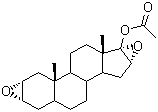 2α,3α,16α,17α-二环氧-17β-乙酰氧基-5α-雄甾烷